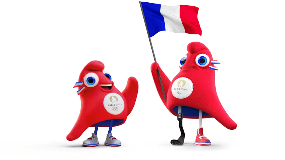 パリオリンピックマスコットのフリージュ